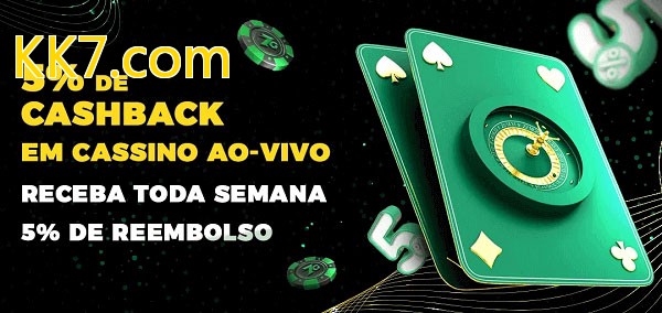 Promoções do cassino ao Vivo KK7.com